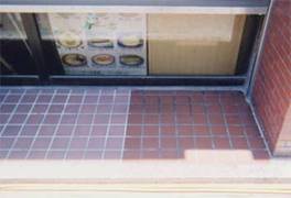 右半分塗布 